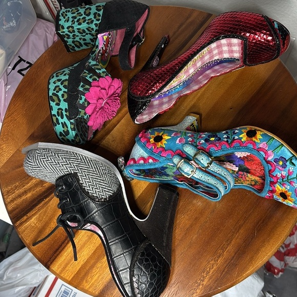 Irregular Choice random assortment of single non paired shoes size 37 all sample - Picture 1 of 14